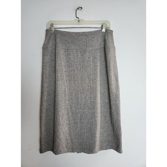 J.Jill Wearever Collection Heather Grey 2 Piece Top + Pull On Skirt size Small - Picture 4 of 8